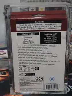 One Piece TCG English The Three Brothers Ultra Starter Deck ST-13 Sealed & acryl - Image 2
