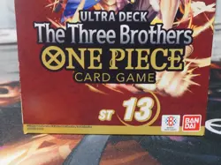 One Piece TCG English The Three Brothers Ultra Starter Deck ST-13 Sealed & acryl - Image 3
