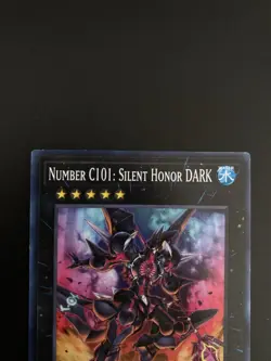 [NM] YuGiOh - Number C101 : Silent Honor Dark LED9-EN010 - 1st Edition - English - Image 5