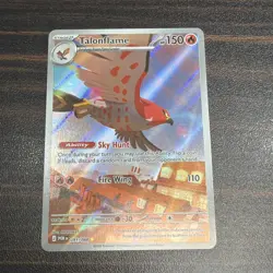 Pokemon TCG Perfect Order Talonflame 091 /088 Holo Illustration Rare Card #1a - Image 1