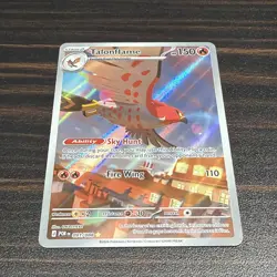 Pokemon TCG Perfect Order Talonflame 091 /088 Holo Illustration Rare Card #1a - Image 2