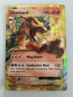 Pokemon TCG Charizard-EX Evolutions Holo Rare Card 12/108 NM/Mint Condition - Image 1