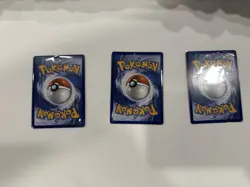 Pokemon First Partner Illustration Bulbasaur Charmander Squirtle 3 Card Lot - Image 2