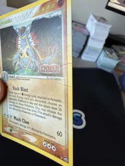 Armaldo 3/108 EX Power Keepers Stamped Set Reverse Holo Rare 2007 Pokemon Card - Image 2