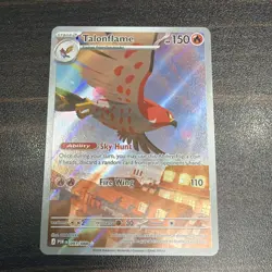 Pokemon TCG Perfect Order Talonflame 091 /088 Holo Illustration Rare Card - Image 1