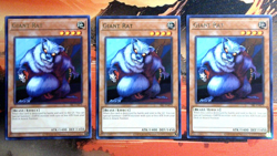 YuGiOh! 3x Giant Rat SRL-EN079 Unlimited NM R Playset - Image 1