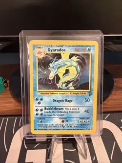 1999 Pokemon Gyarados - Base Set Holo LP To MP 6/102 Card English ( 4 CARD LOT ) - Image 3