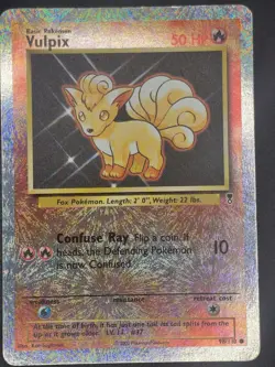 Nintendo Vulpix 98/110 Holo Pokemon TCG 2002 Confuse Ray Basic Card - Image 4