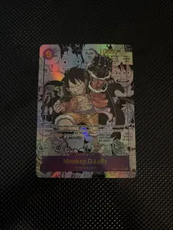 One Piece CCG Monkey.D.Luffy Manga English Op09-119 Custom Card - Image 1