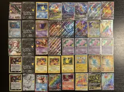 Pokemon TCG 40 Card Lot Vaporeon Jolteon Flareon Promo Mew Pikachu Charizard Max - Image 1