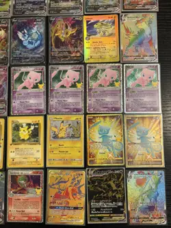 Pokemon TCG 40 Card Lot Vaporeon Jolteon Flareon Promo Mew Pikachu Charizard Max - Image 5