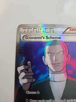 Giovanni's Scheme (Full Art) 162/162 Breakthrough Holo - Pokemon Card - Image 2