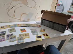 pokemon cards bulk lot that I had sitting around. Are in okay condition for age. - Image 1