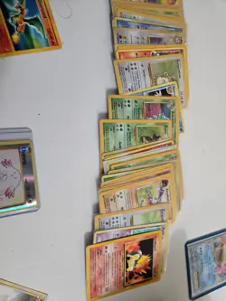 pokemon cards bulk lot that I had sitting around. Are in okay condition for age. - Image 3