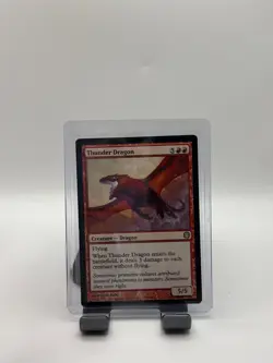 MTG, Thunder Dragon $3 ORDER MIN61 LP Duel Decks: Knights vs. Dragons Regular - Image 1