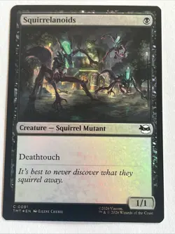 Squirrelanoids Foil x1 - MTG TMNT Teenage Mutant Ninja Turtles - NM - Image 1