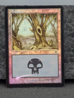 LP -Swamp (339) - Onslaught - Foil - Magic The Gathering English MTG - Image 1