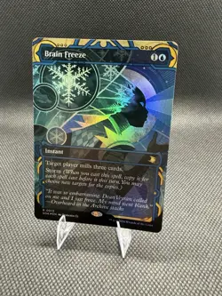 Brain Freeze #13 (Foil) NM Secrets of Strixhaven: Mystical Archive SOA Magic MTG - Image 1