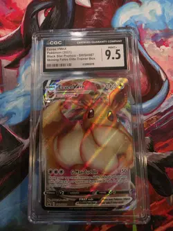 Pokemon CGC 9.5 Eevee VMAX SWSH087 Sword & Shield Promo Holo 2021 Card - Image 1