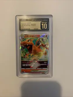 CGC 10 Pristine 2022 Pokemon TCG VSTAR Universe Charizard VSTAR 014/172 Japanese - Image 1