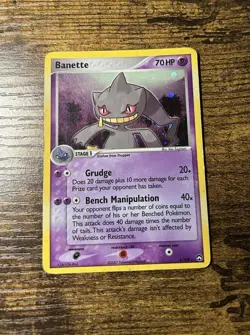 Banette Pokemon TCG 4/108 Holo Rare EX Power Keepers - LP - Image 1