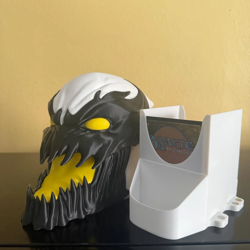 ANTI - VENOM MTG Deck Box! 100 Cards | Pokemon | YuGiOh | Commander | Riftbound - Image 1