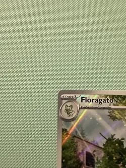 Pokemon Floragato 197/193 Paldea Evolved Illustration Holo TCG - Image 2