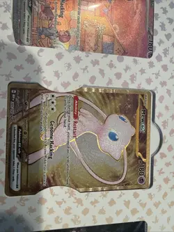 Pokemon 151 UPC Promo Set Mew SVP053, Metal Gold Mew EX 205/165, Mewtwo - Image 3