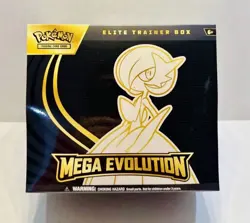 Pokemon TCG MEGA EVOLUTION ETB Elite Trainer Box Mega Gardevoir NEW / SEALED - Image 1