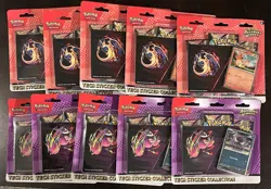 Pokemon Mega Evolution Ascended Heroes Sealed Tech Sticker Collection Lot Of 10 - Image 1