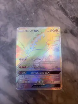 Pokemon TCG HO-OH GX Sun & Moon Sm80 Promo Promo - Image 1