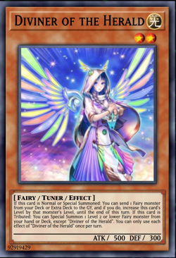 YuGiOh! Diviner of the Herald RA05-EN017 Rarity Collection 5 PREORDER - Image 1
