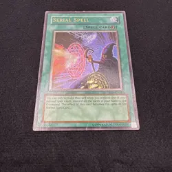Yugioh Serial Spell (UTR) RDS-EN037 Rise of Destiny Unlimited Edition HP - Image 1