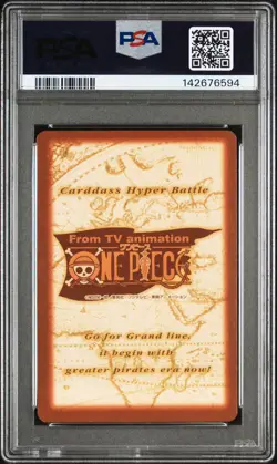 PSA7 Luffy C01 One Piece Carddass Hyper Battle First Stage Japanese Vintage Foil - Image 2