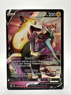 Pokemon Card Boltund V TG13/TG30 Swsh09: Brilliant Stars Trainer Gallery Holo - Image 1