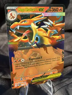 Mega Charizard Y EX 030 Pokemon TCG Promo Card NM Holo - Image 4
