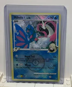 Milotic C 35/147 Supreme Victors Crosshatch Pokemon League Promo Card - Image 1
