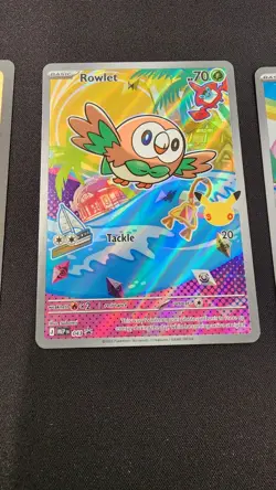 Pokemon First Partner Illustration Collection Rowlet Litten Promo Card Set Of 3 - Image 4