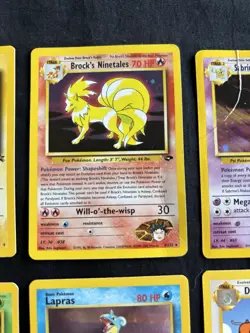 Pokemon Cards (8) Count Mix Holos Movie Promo Fossil Empty Wrapper Pikachu 2000 - Image 4