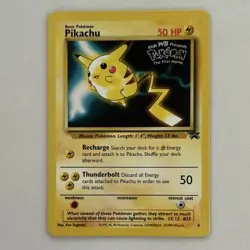Pokemon Pikachu 04/53 Kids WB The 1st Movie Promo 50 HP Regular 1999 TCG Card - Image 1