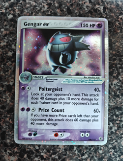 Gengar ex 108/112 EX FireRed & LeafGreen Holo Rare EX 150 HP English Card - Image 1