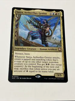 Satya, Aetherflux Genius Commander: Modern Horizons 3 Regular - Image 1
