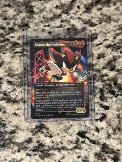 Shadow the Hedgehog - Near Mint MTG Secret Lair REG - Image 1