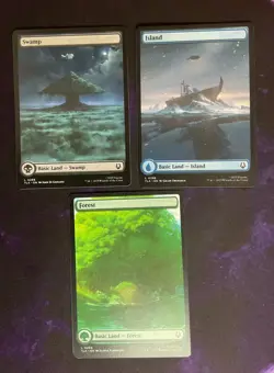 MTG * Swamp Forest Island (Full Art) Avatar: The Last Airbender * 1X Each * NM - Image 1