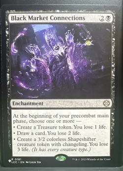 MTG Magic : Black Market Connections LCC 0181 - The List - Rare / PACK FRESH - Image 1