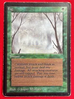 MTG 1X Fog X1 Beta Edition Magic - HP - Image 1