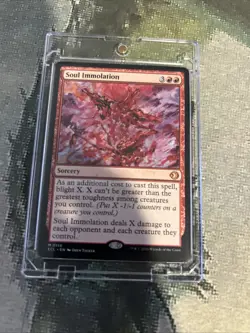 MTG Soul Immolation - Lorwyn Eclipsed (ECL) #156 Magic the Gathering - Image 4