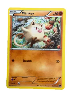 New: 2013 Pokemon TCG Mankey 59 Plasma Freeze Regular Common - Image 1