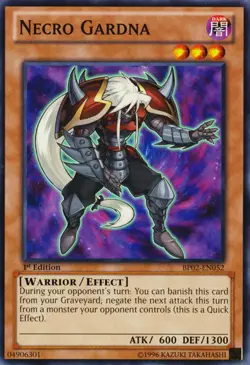 Necro Gardna - BP02-EN052 - Common - Unlimited Edition Near Mint Battle Pack 2: - Image 1