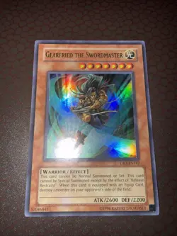 Yu-Gi-Oh! Gearfried the Swordmaster -DR3-EN142- Ultra Rare- Unlimited NM! - Image 1